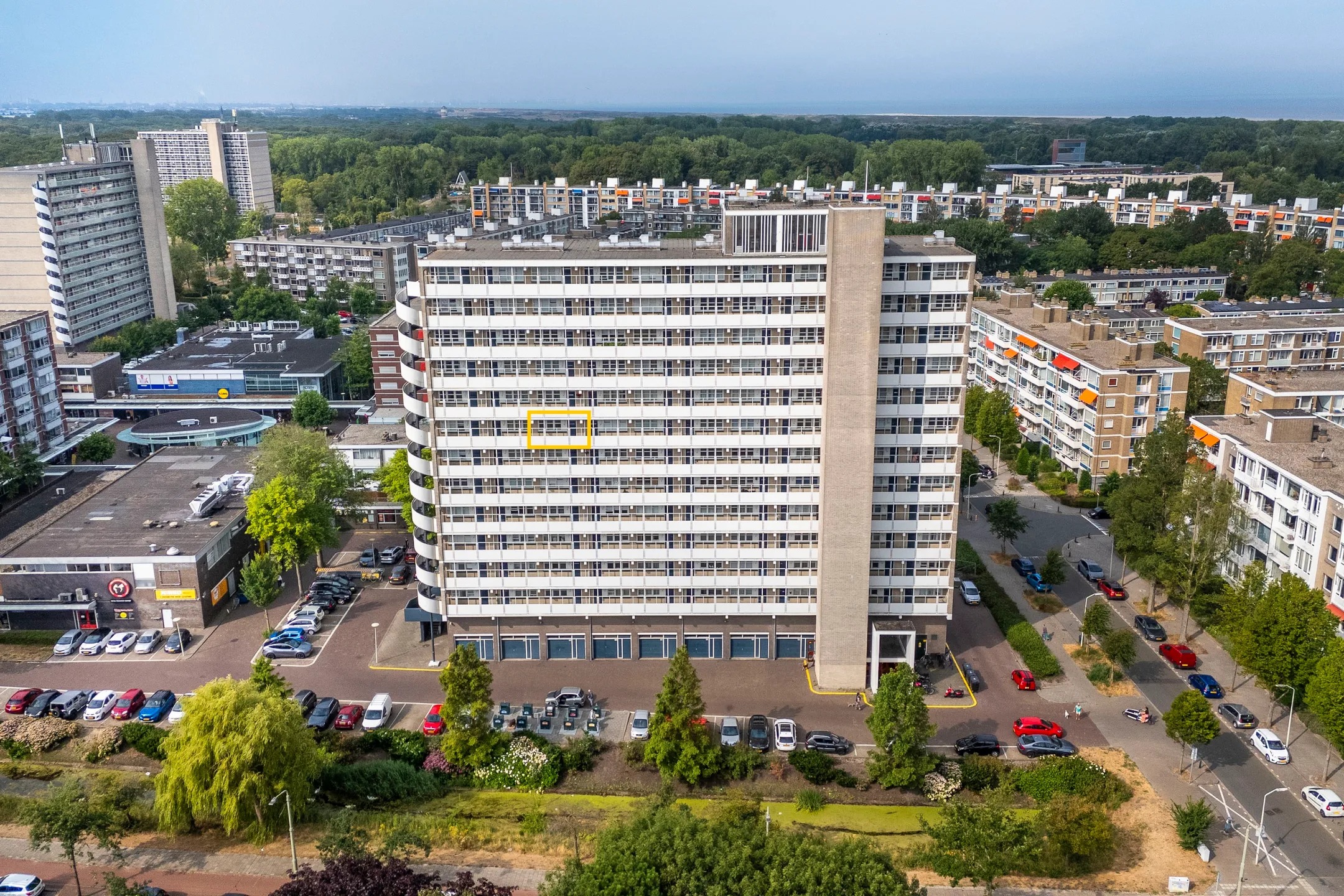 Galerijflat Mozartlaan 156 in Den Haag
