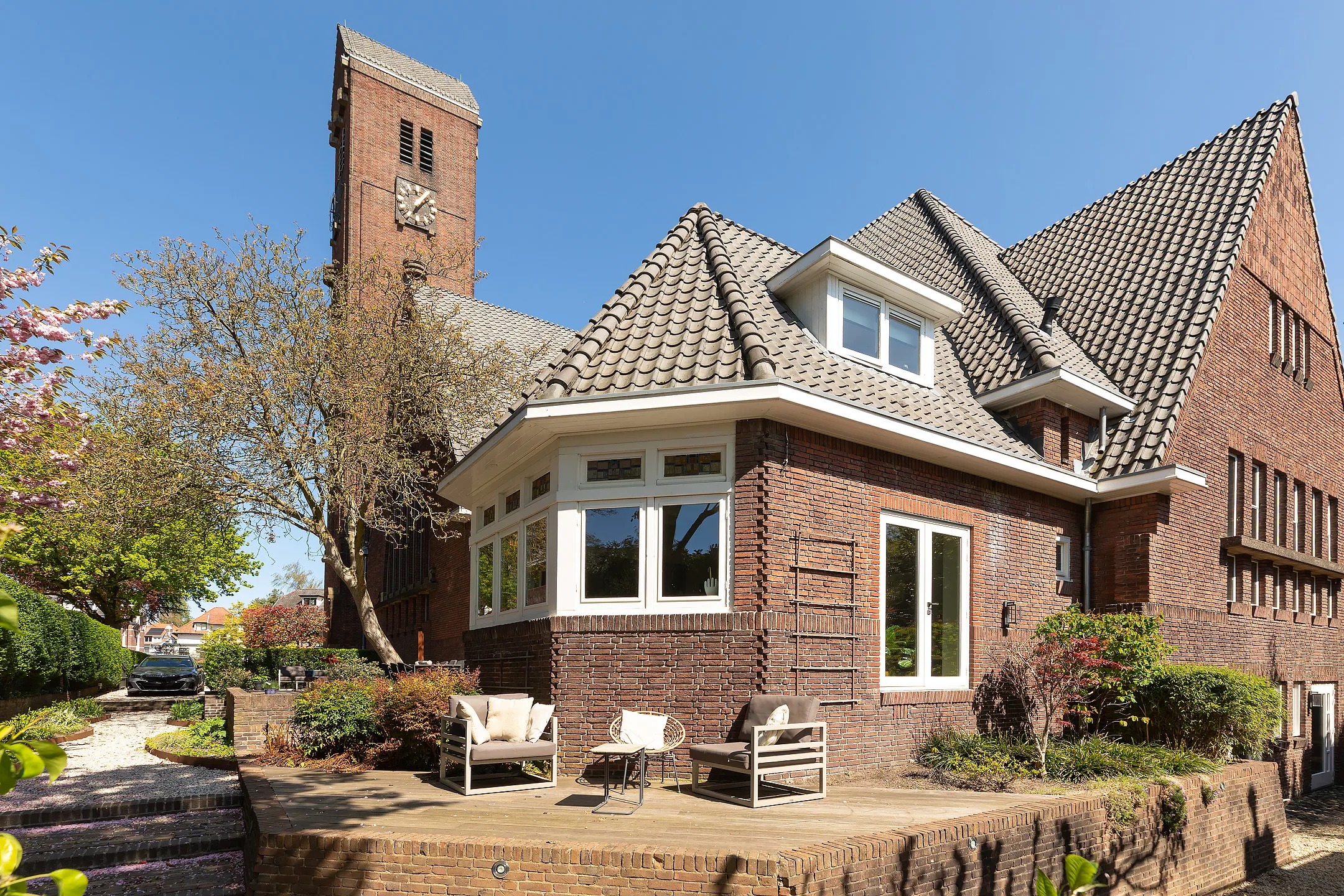 Halfvrijstaande woning Tesselschadelaan 17 A in Hilversum
