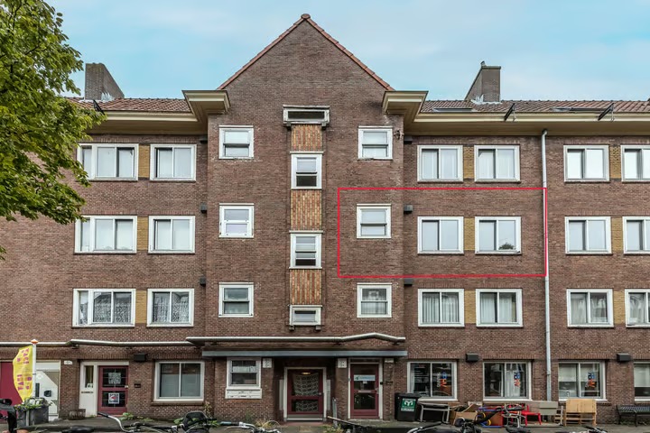 Bovenwoning Krugerstraat 7 B in Amsterdam