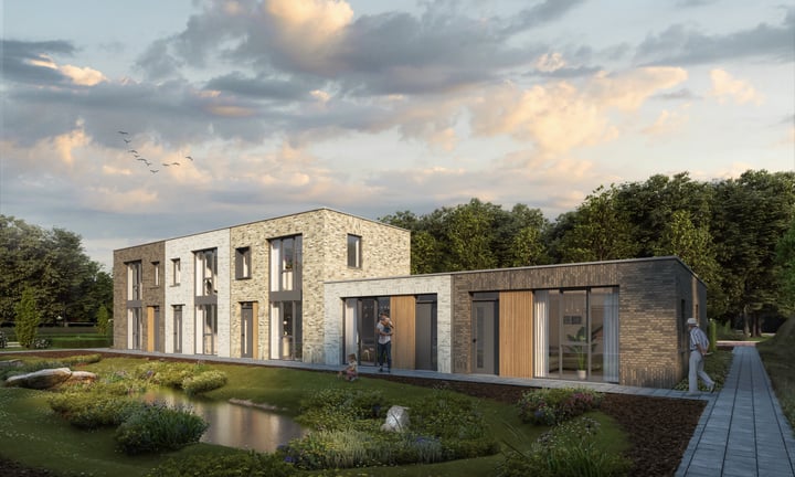 Bungalow, geschakelde woning Korte Dreef 1 Oud Gastel