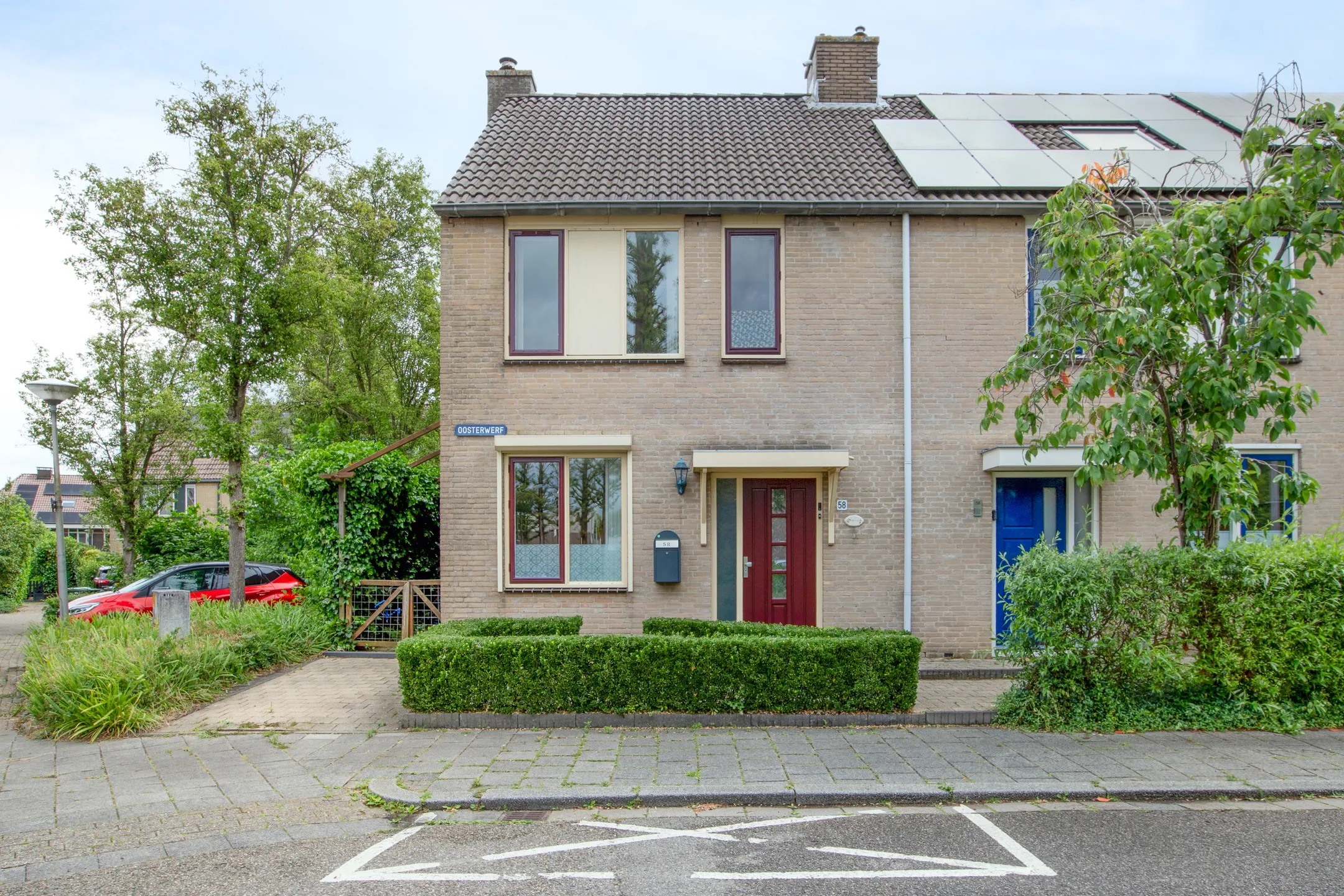 Hoekwoning Oosterwerf 58 in Gouda