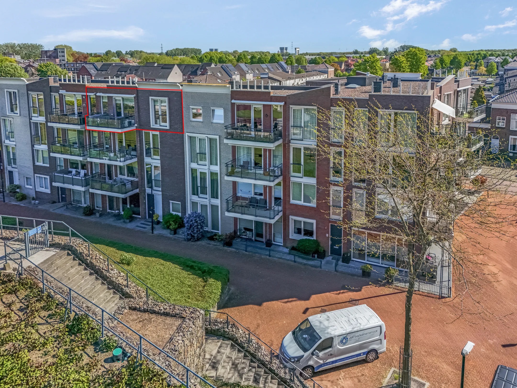Galerijflat Schullenhofstraat 48 in Tiel