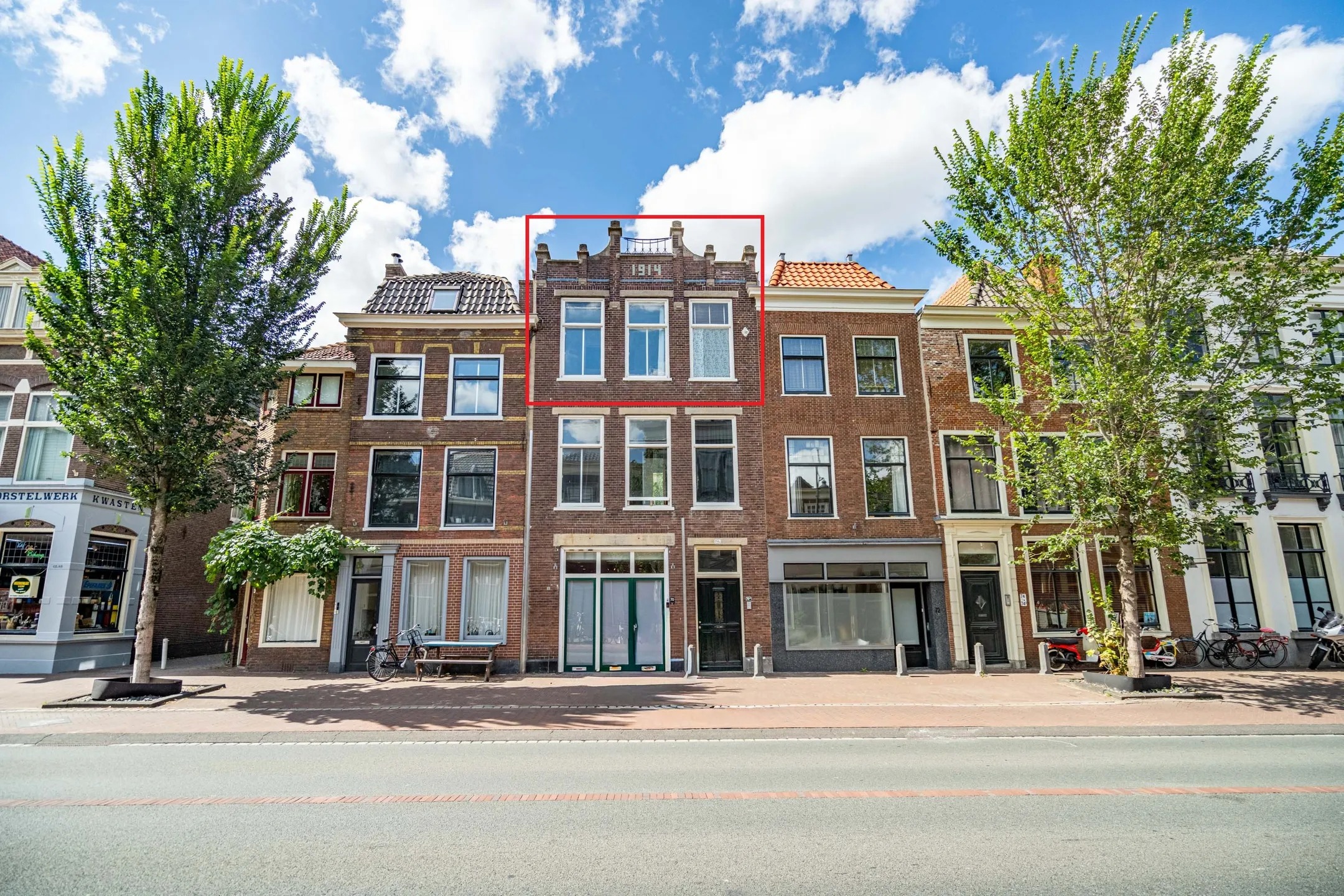 Bovenwoning Hooigracht 70 B in Leiden