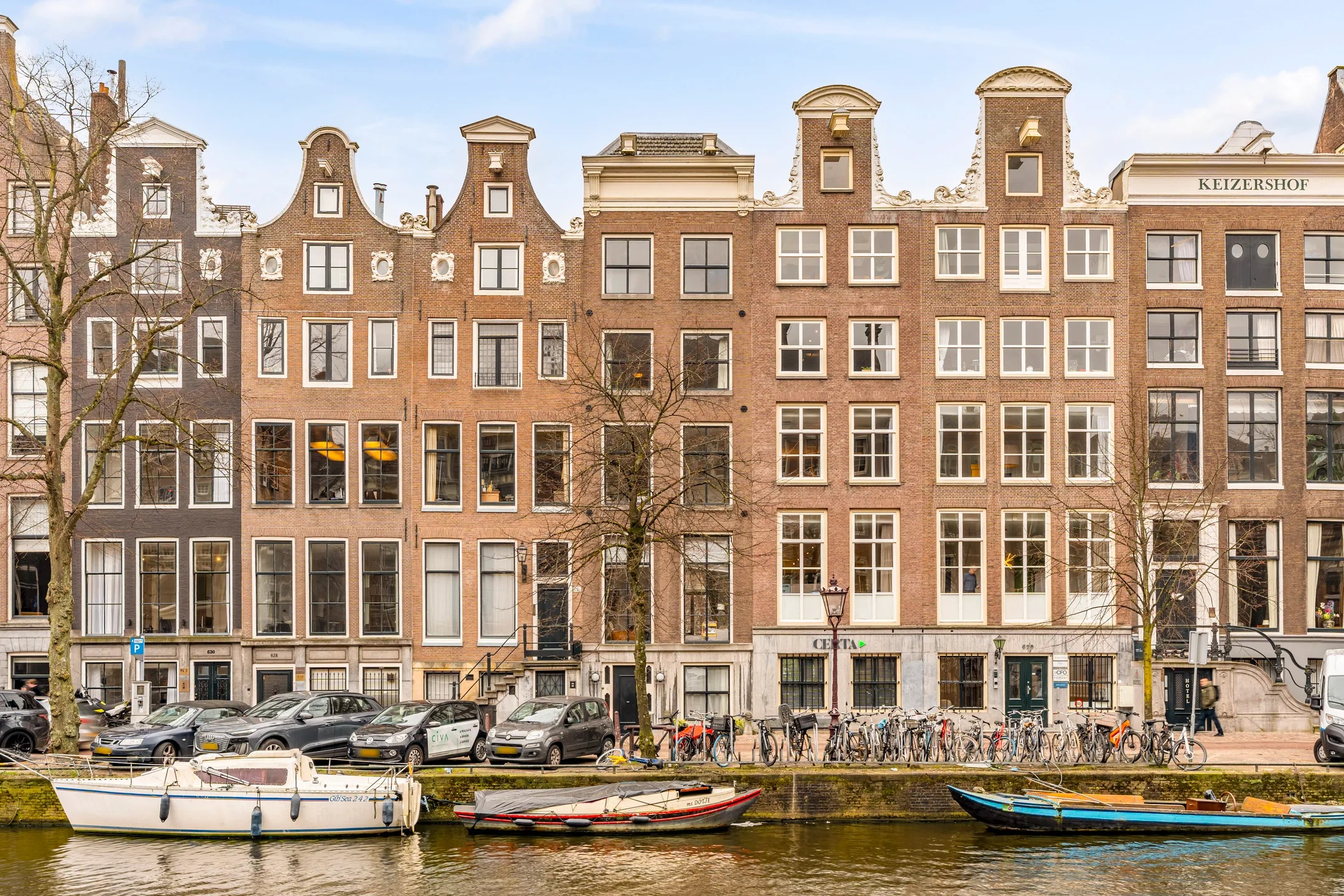 Geschakelde woning Keizersgracht 624 in Amsterdam