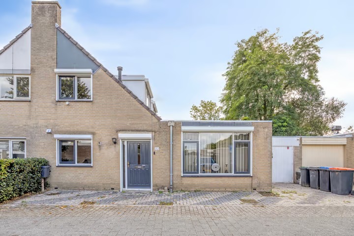 Geschakelde 2-onder-1-kapwoning (semi-bungalow) Wibauthof 20 's-Hertogenbosch