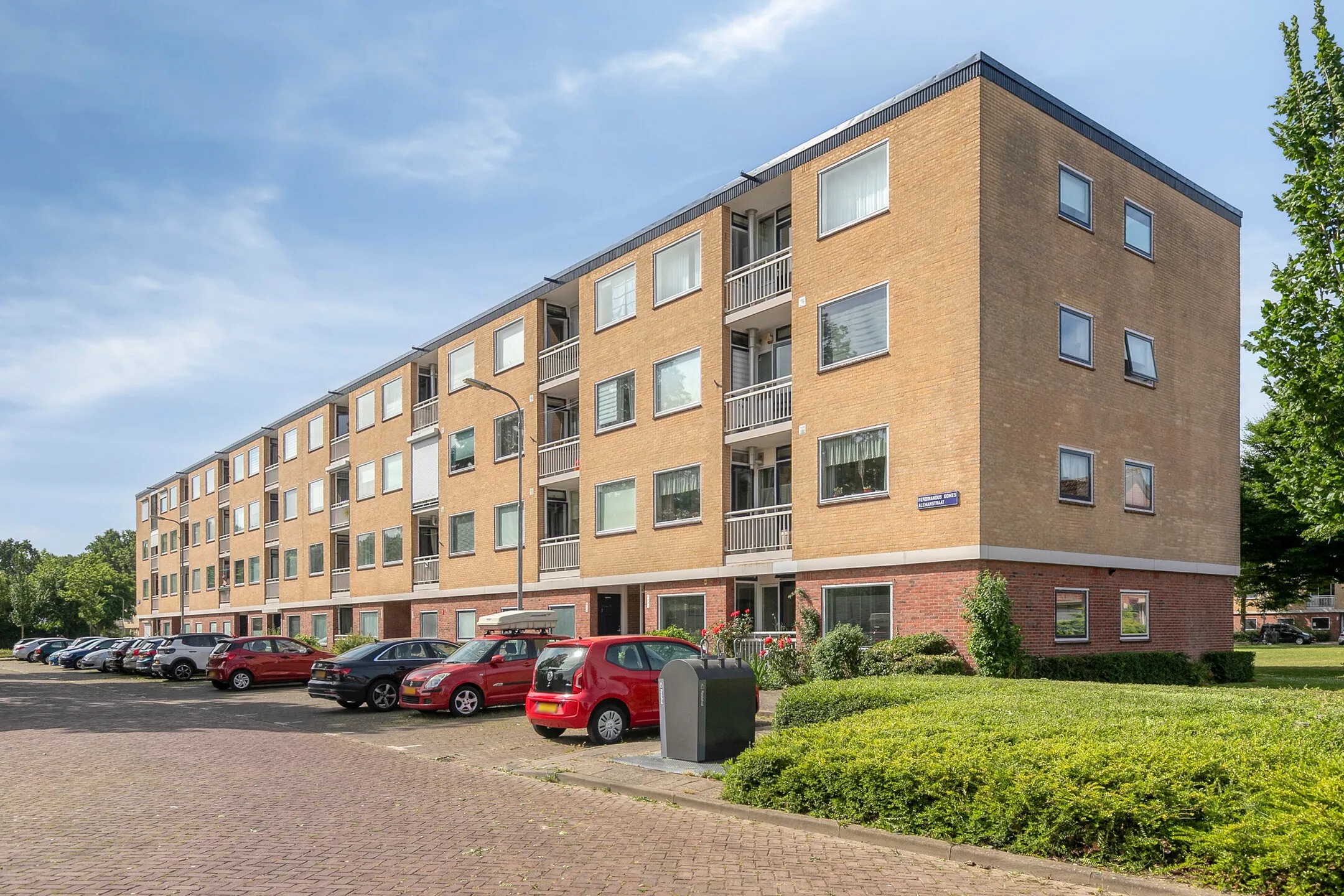 Portiekflat Ferdinandus Gomes Alemanstraat 26 in Middelburg