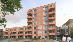 Portiekflat Waardstraat 43 in Helmond