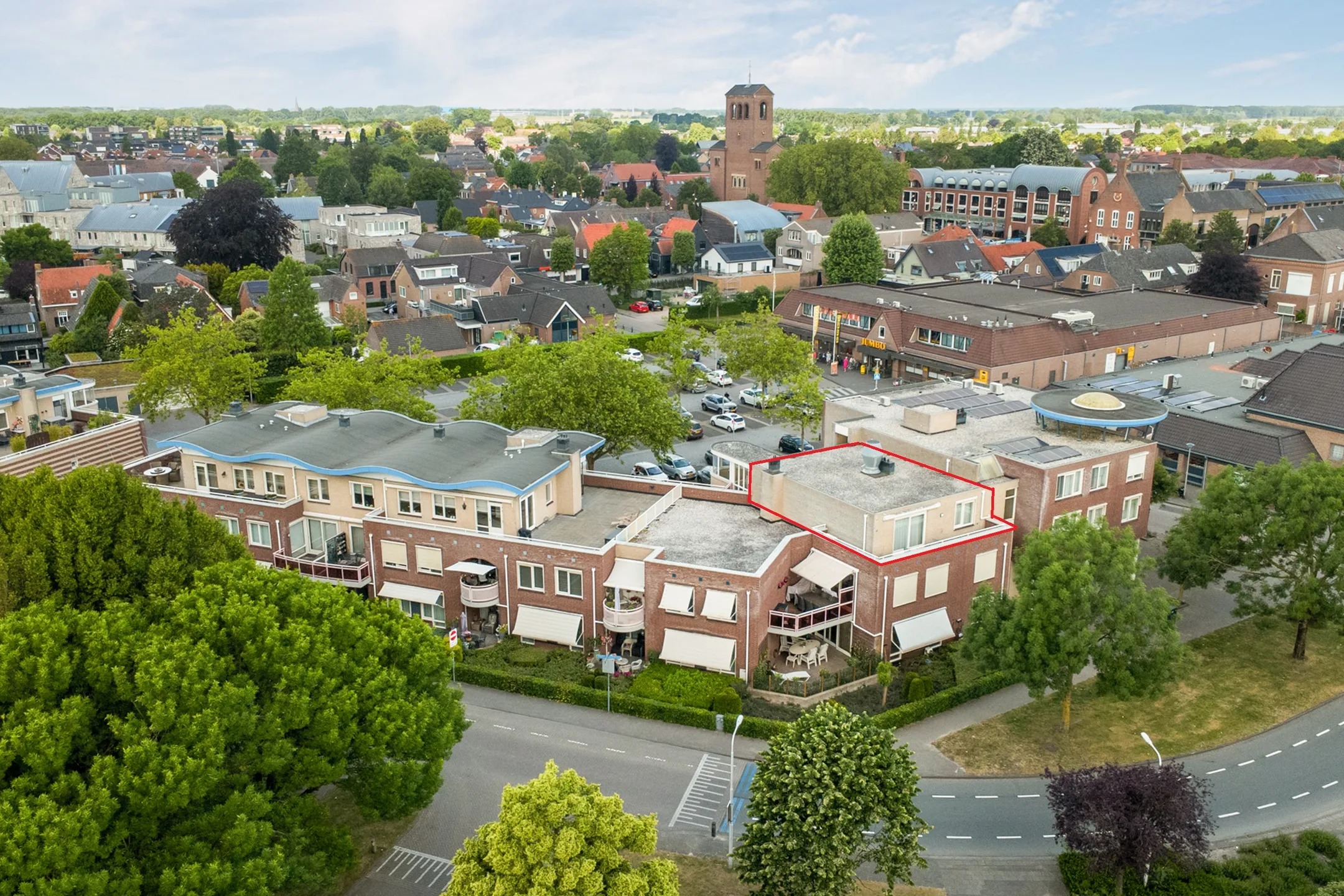 Portiekflat Hugo de Grootstraat 68 in Drunen