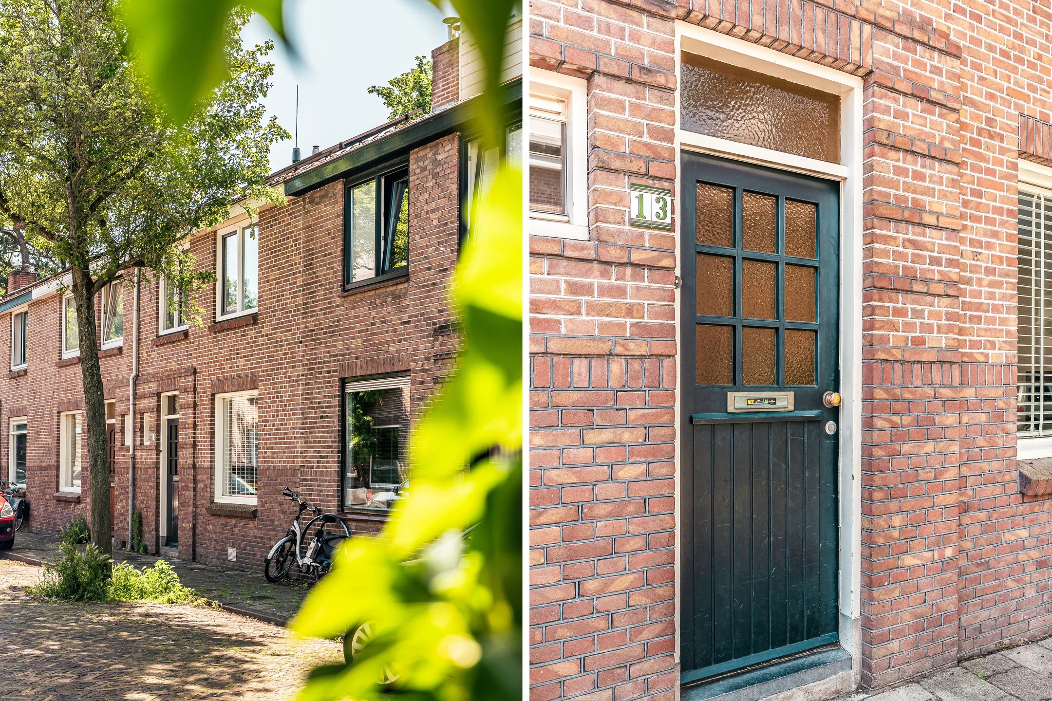 Tussenwoning Tweede Hogerwoerddwarsstraat 13 in Haarlem