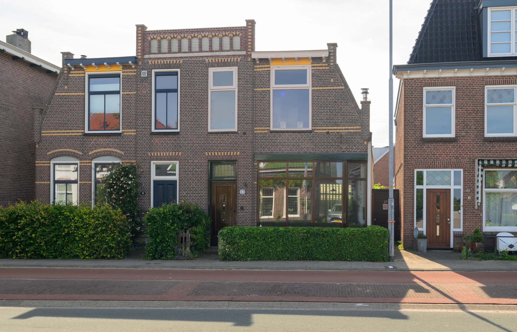 2-onder-1-kapwoning Leidsestraat 17 Hillegom