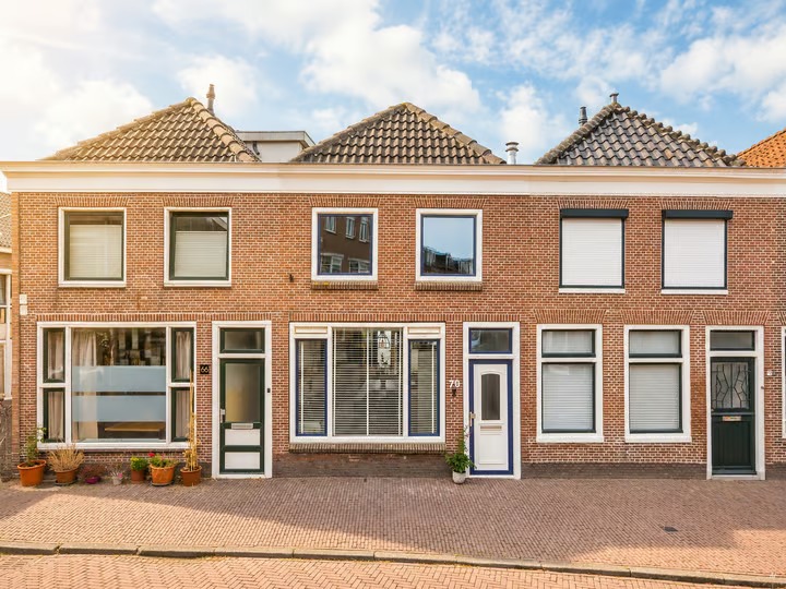 Tussenwoning Herenstraat 70 in Leiden
