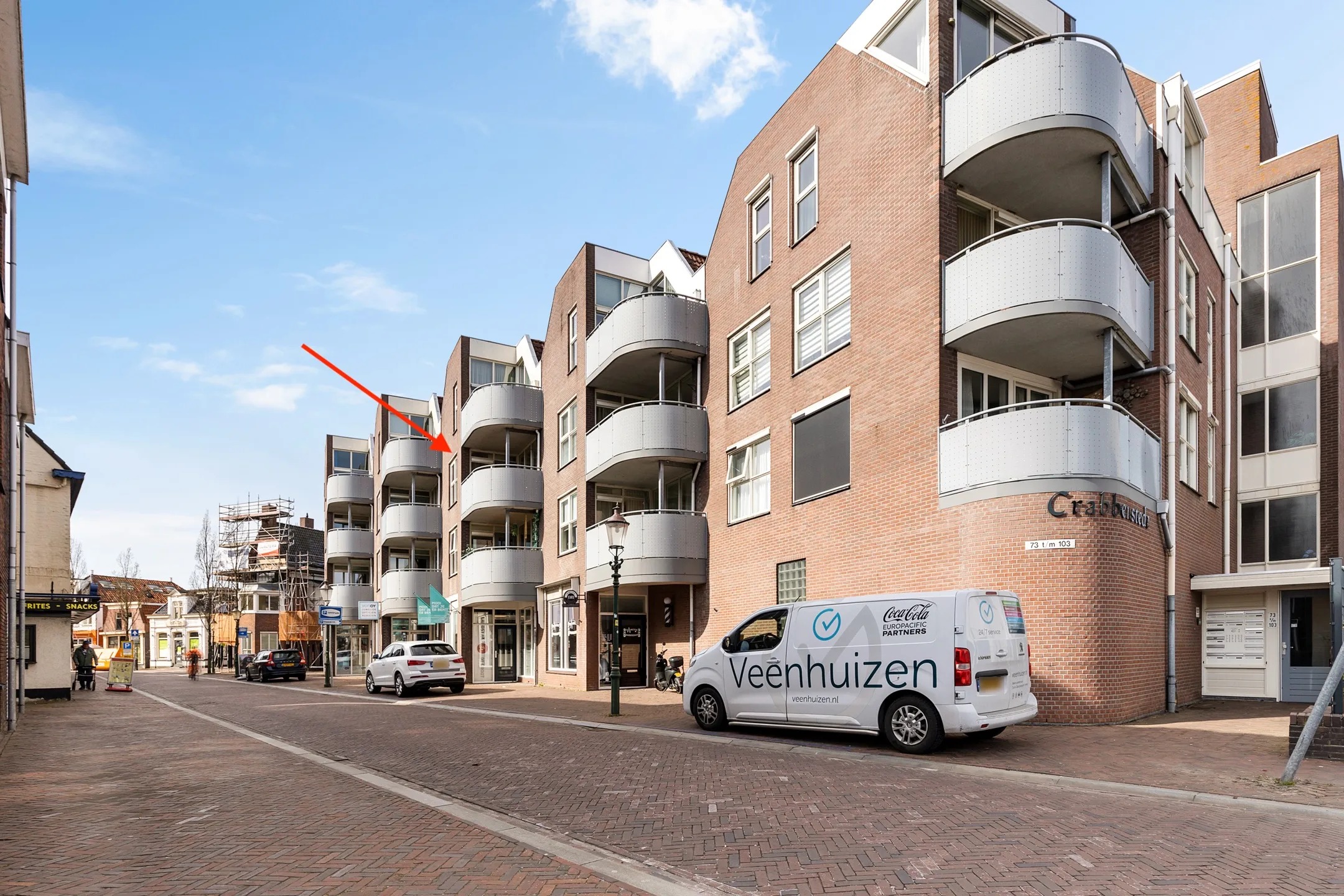 Galerijflat Wijkstraat 89 in Appingedam