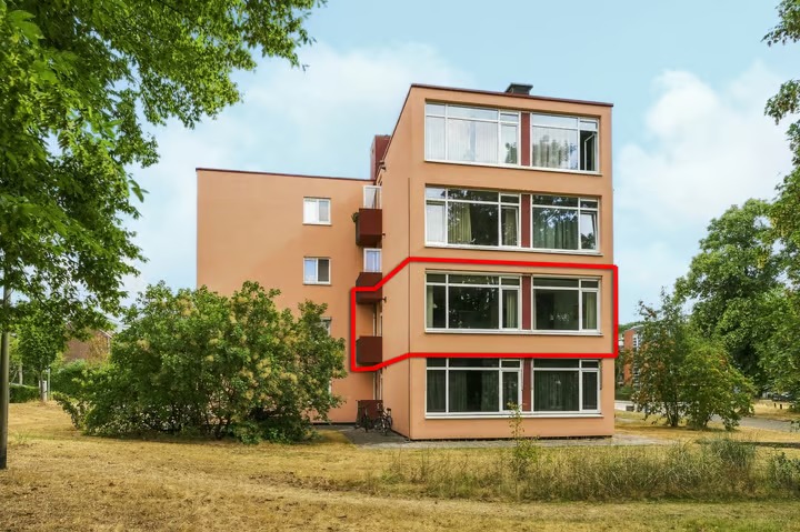 Portiekflat Einsteinstraat 33 in Nijmegen
