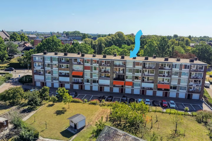 Portiekflat Stadswal 30 d in Huissen