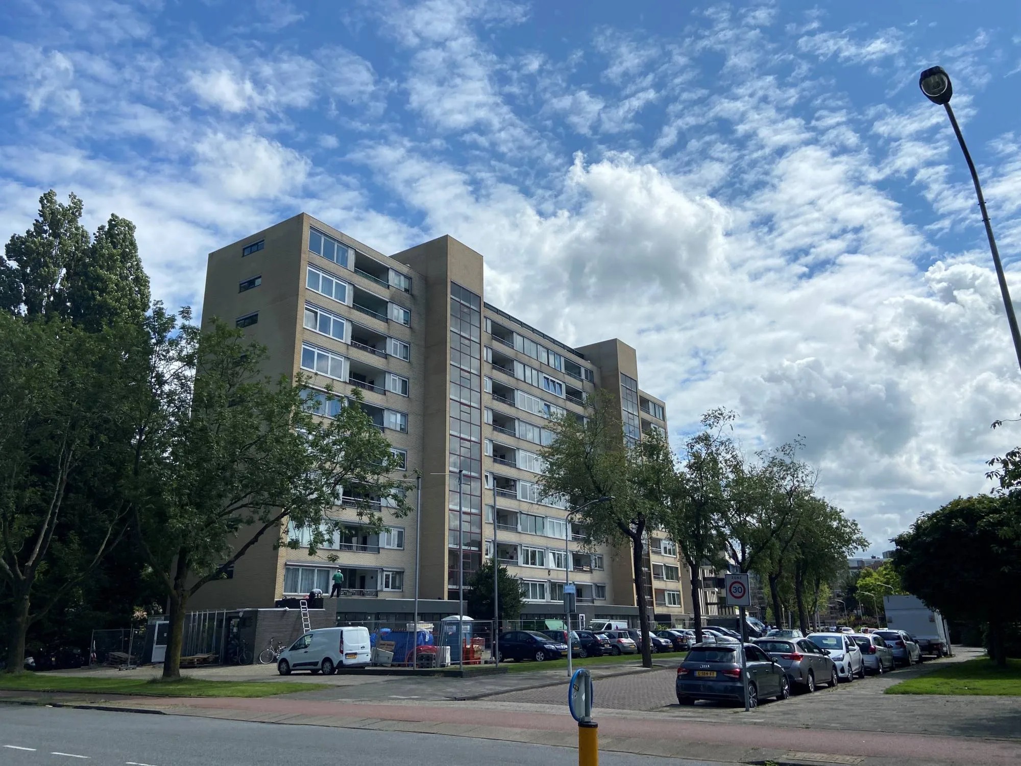 Galerijflat Bachstraat 566 Leiden