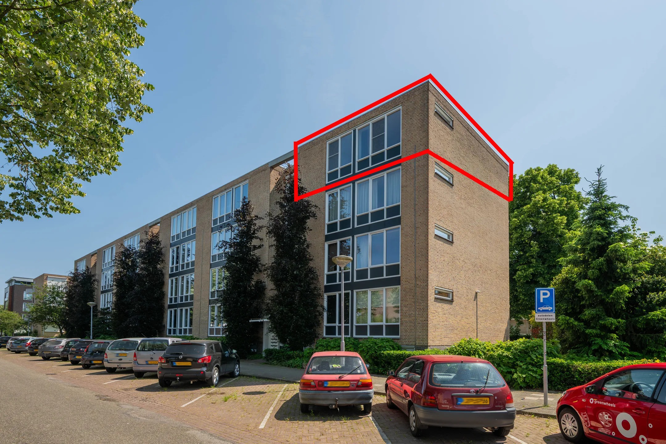 Portiekflat Karel van Egmondstraat 58 in Venlo