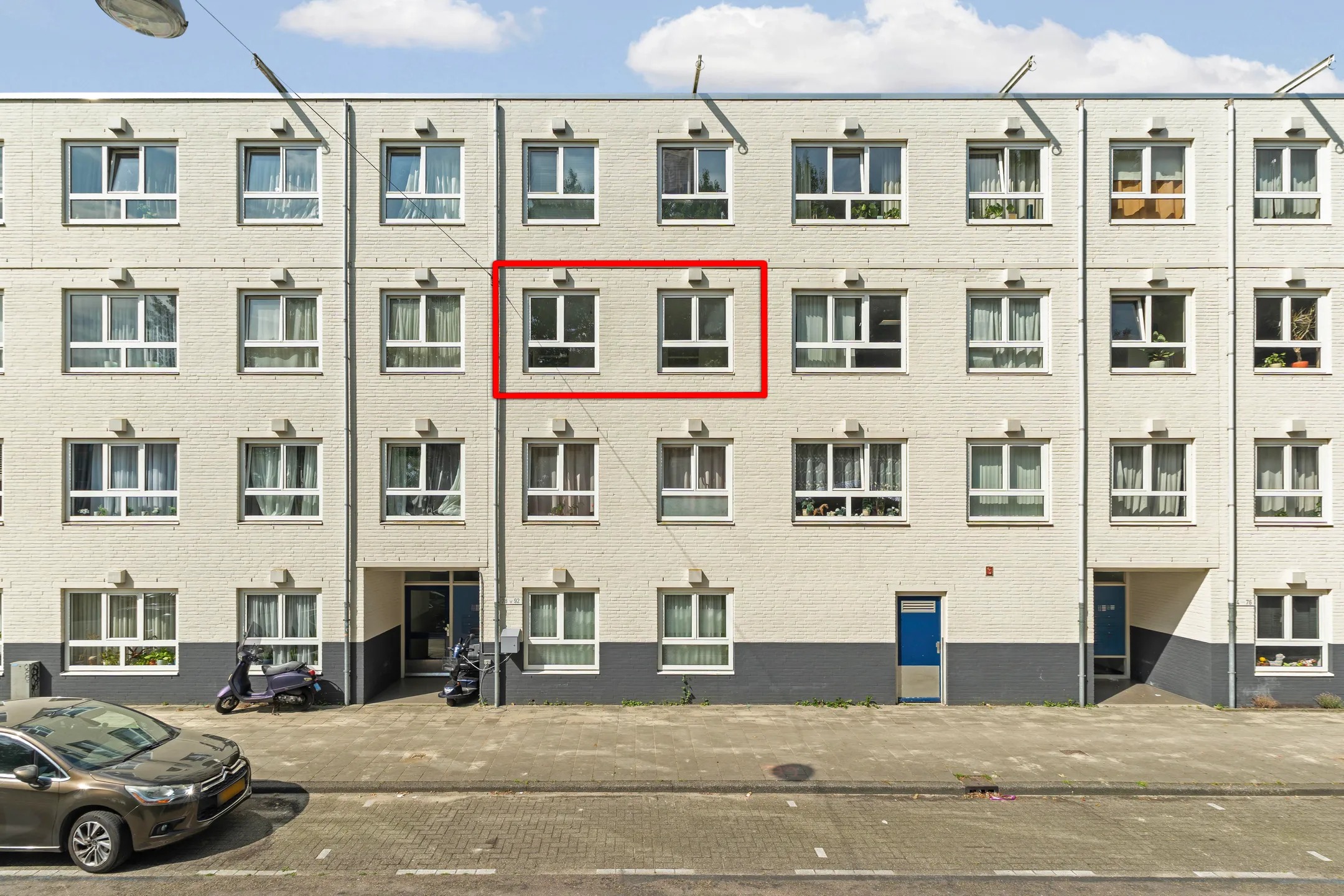 Portiekwoning Dantestraat 82 in Amsterdam