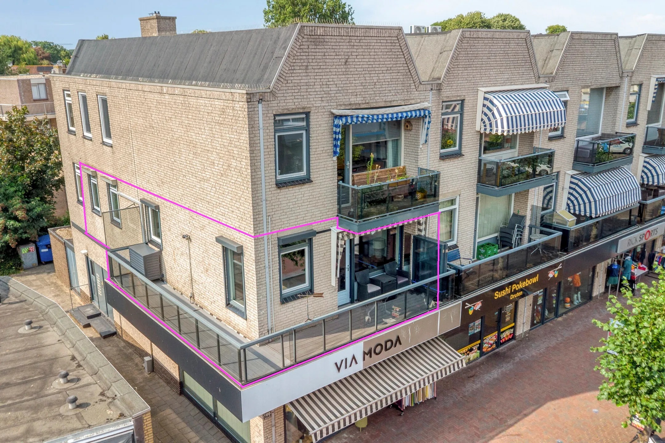 Galerijflat Hogestraat 69 8 in Druten