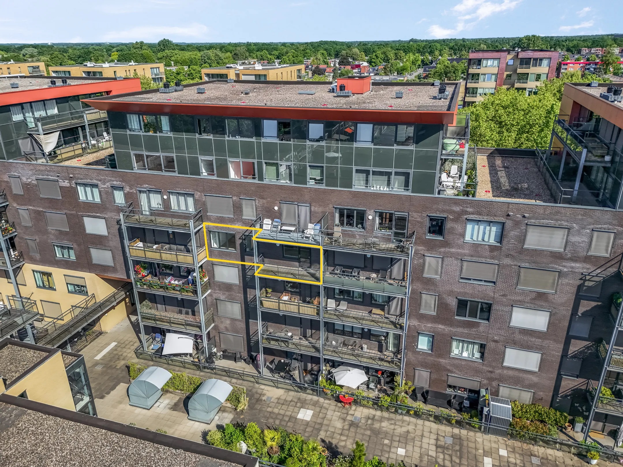 Portiekflat Wadestein 49 in Ede