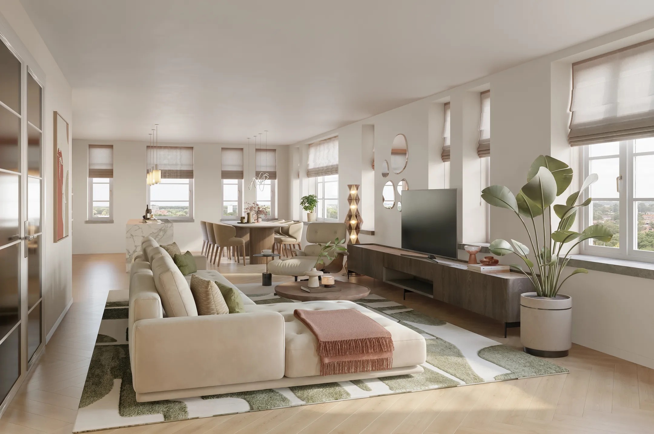 Penthouse Borg. Oosterwijkbrink 201 in Oosterwolde