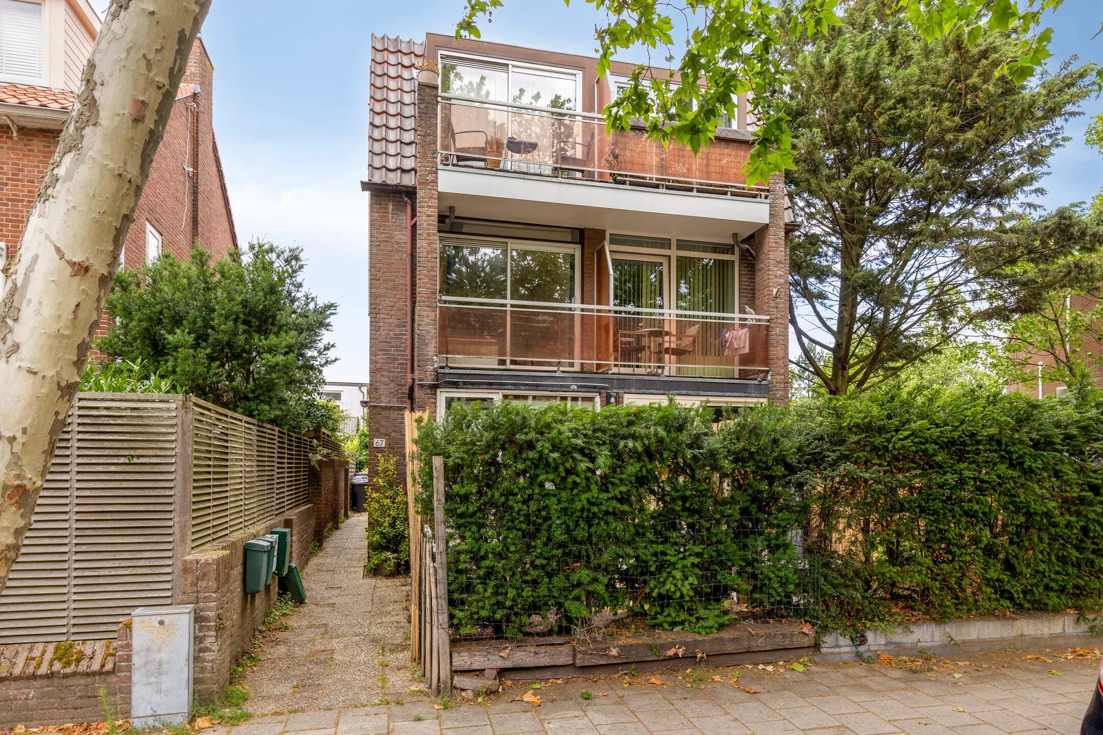 Portiekflat Dr C A Gerkestraat 67 d in Zandvoort