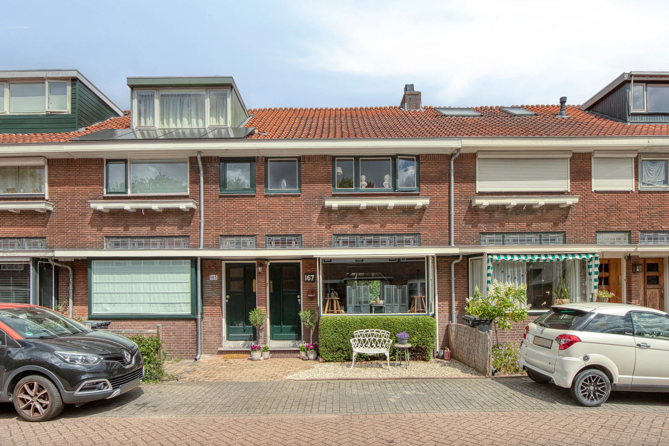 Tussenwoning (dijkwoning) Hordijk 167 in Rotterdam