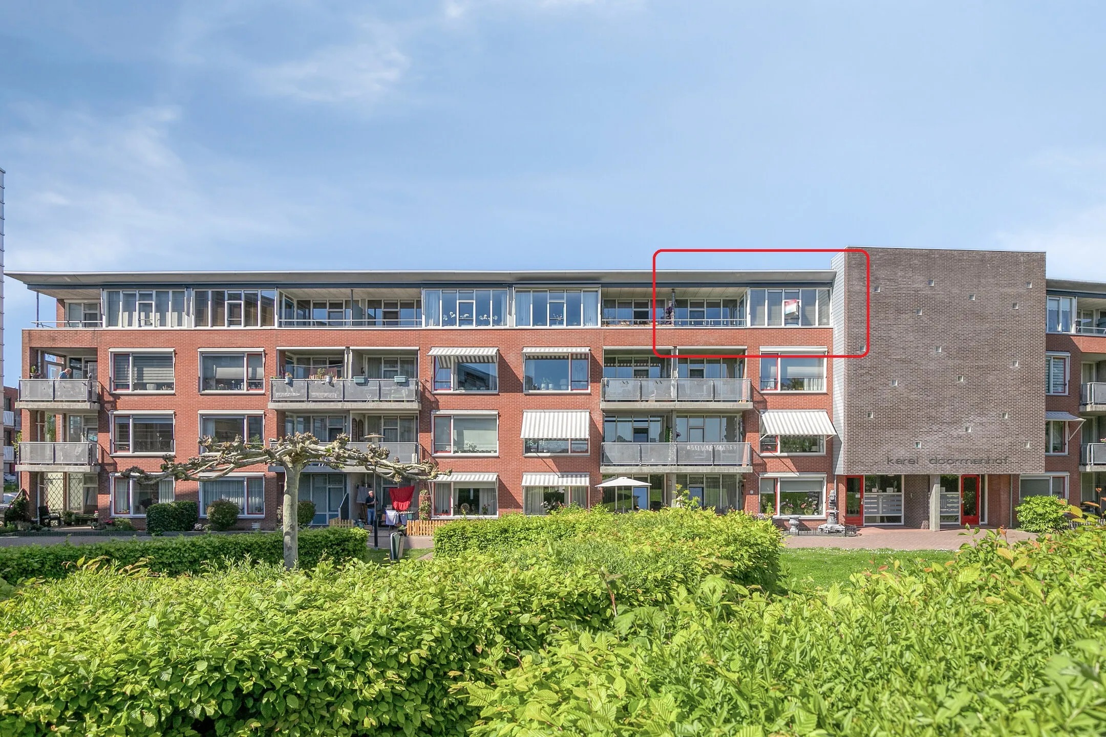 Galerijflat Karel Doormanstraat 66 Goes