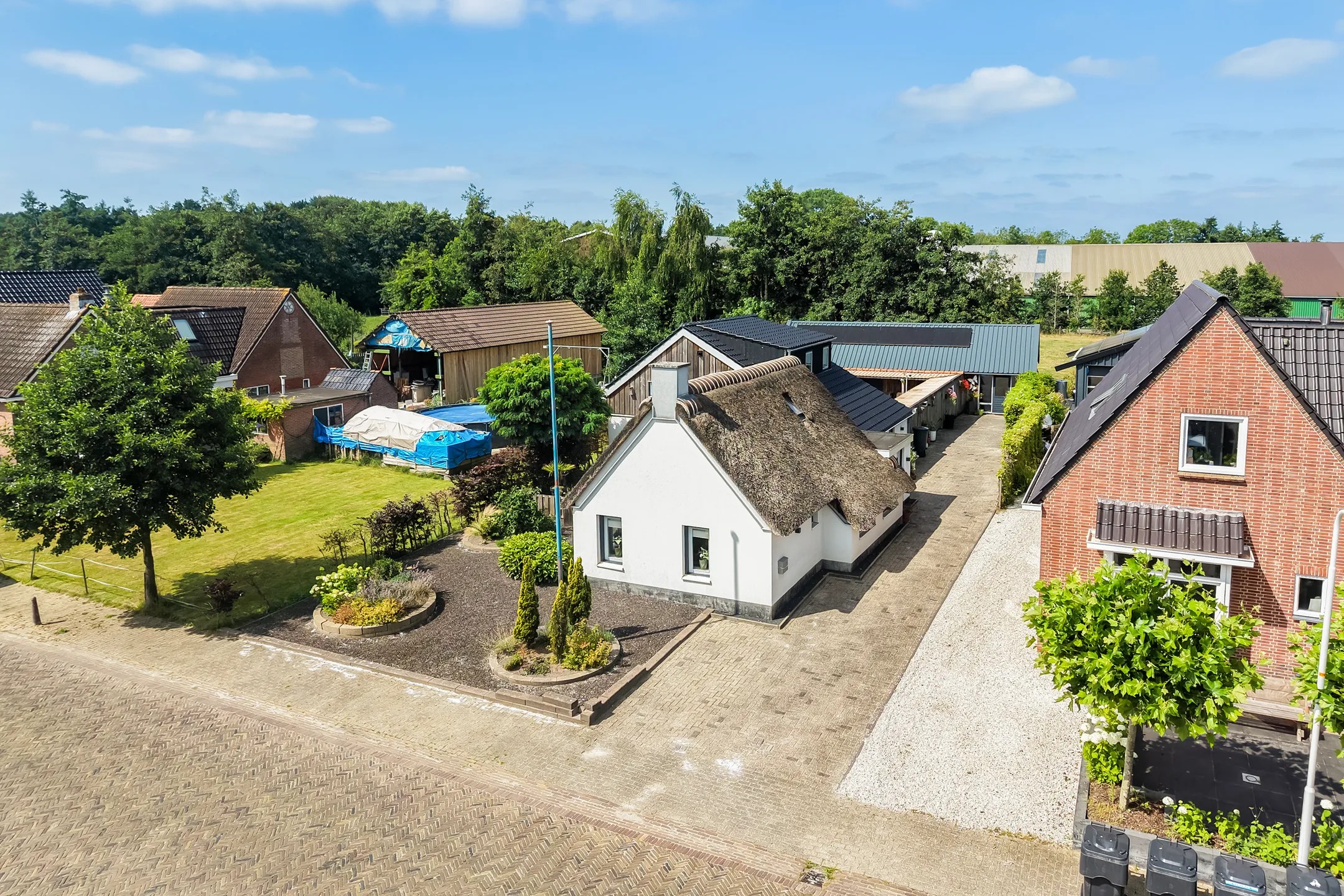 Vrijstaande woning H.G. van der Veenstrjitte 8 in Driezum