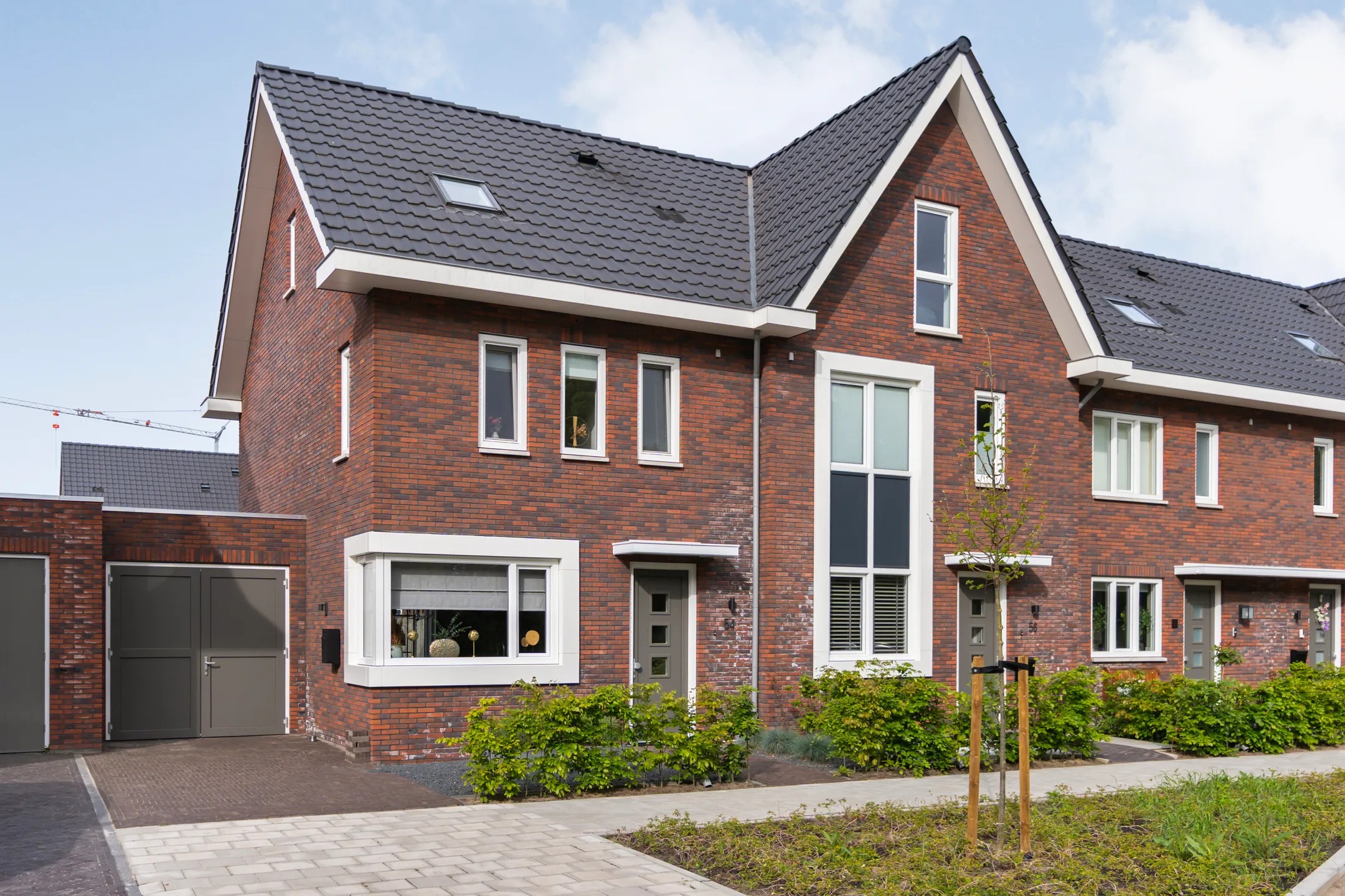 Hoekwoning Korenveld 54 in Staphorst