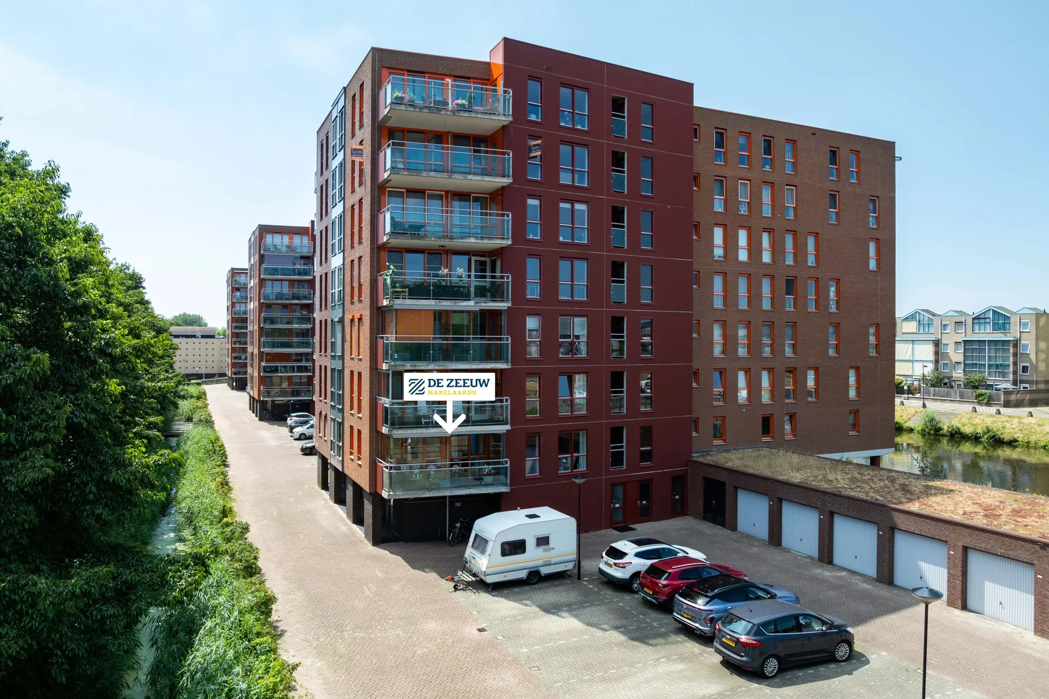Portiekflat Waterlinze 2 in Hellevoetsluis