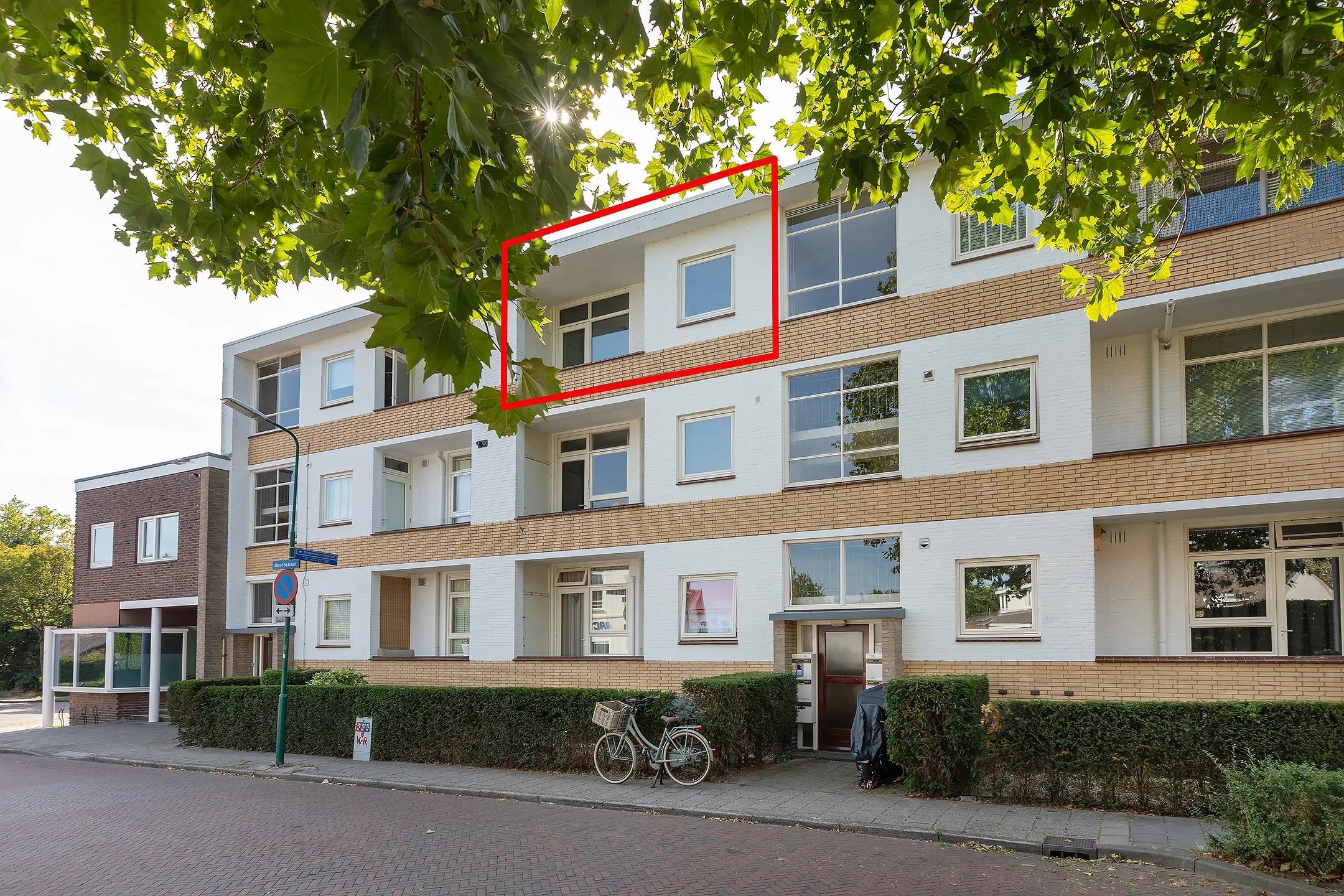 Portiekflat Hoofdstraat 36 in Baarn