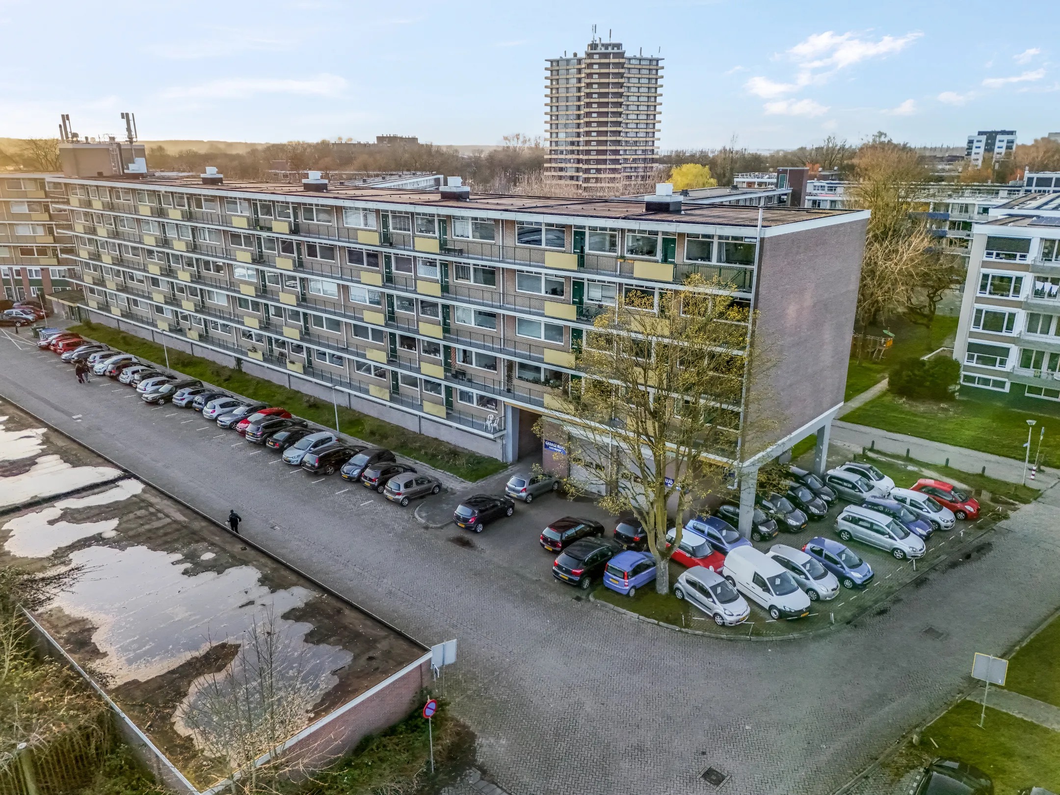 Galerijflat Troelstraweg 87 in Wageningen