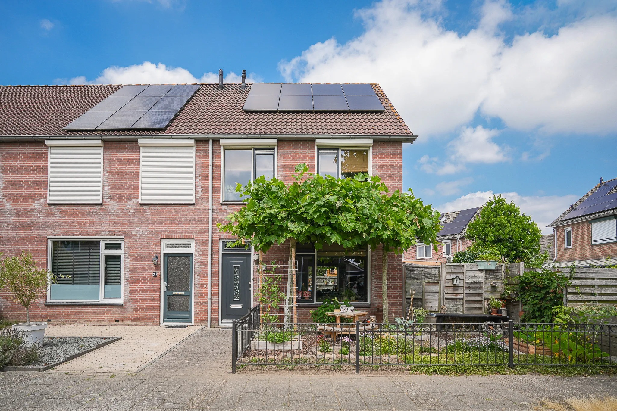 Hoekwoning Reigerstraat 18 in Beneden-Leeuwen