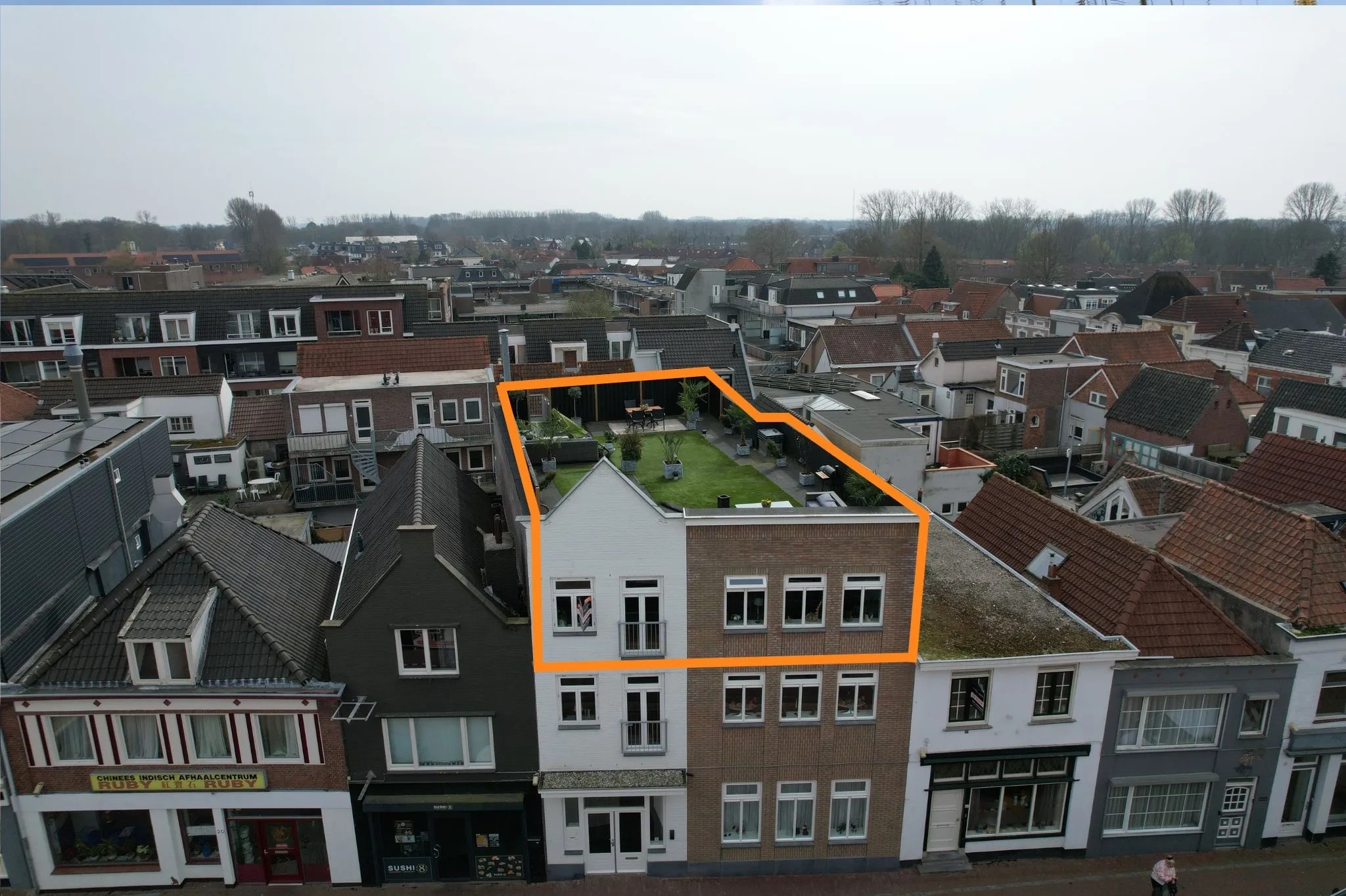 Portiekflat Grote Kerkstraat 16 a in Steenbergen