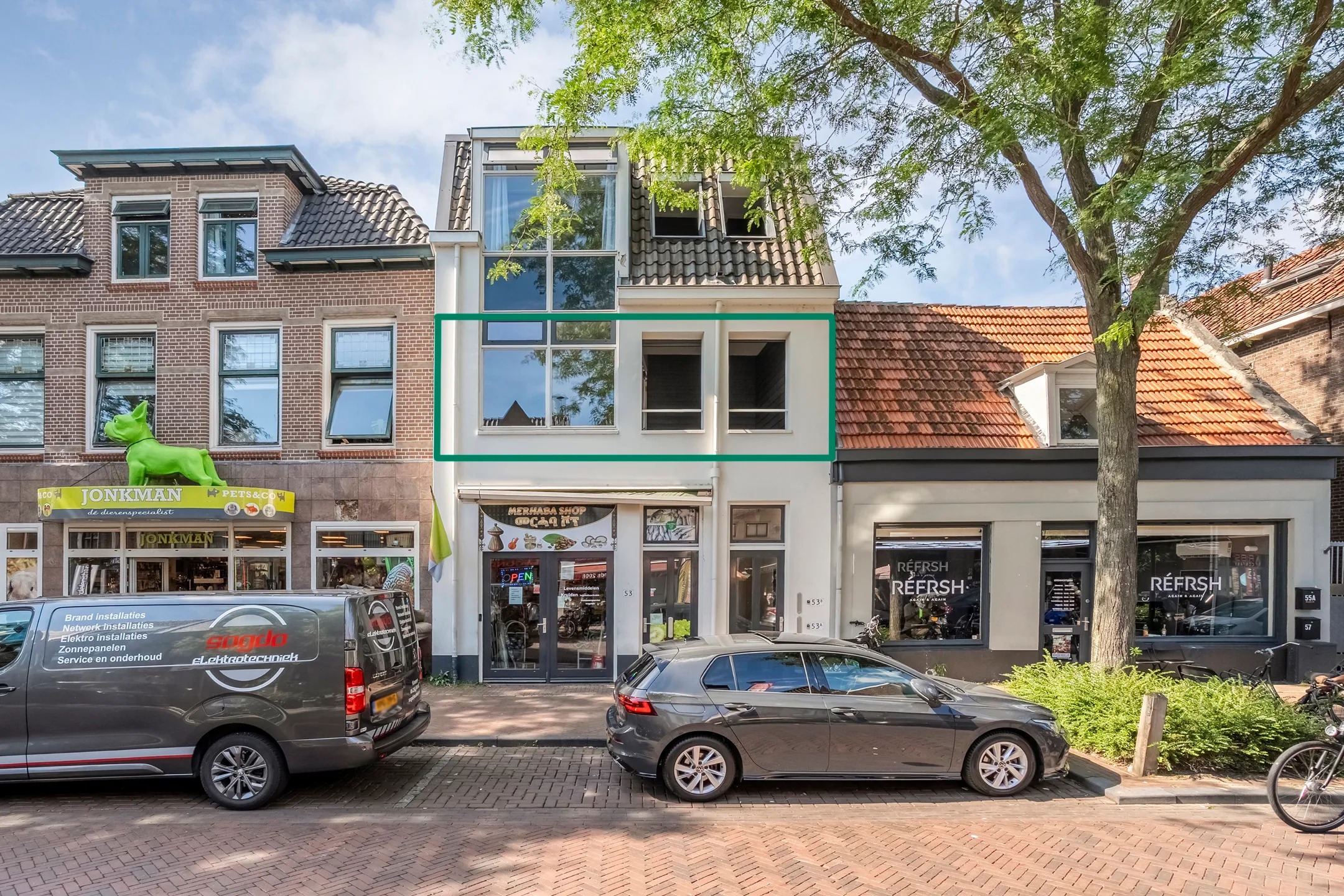 Portiekflat Thomas a Kempisstraat 53 A in Zwolle