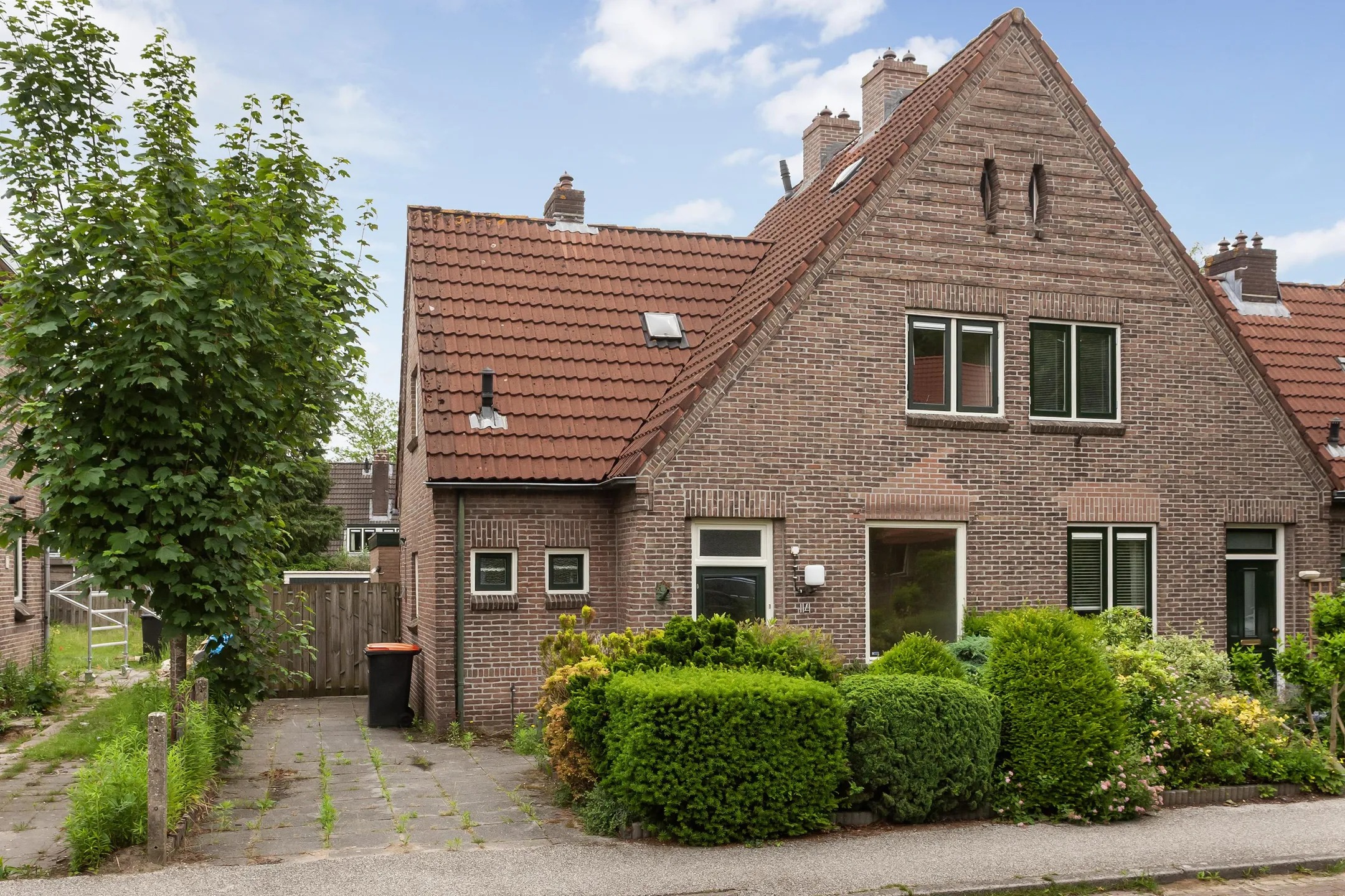 Hoekwoning Kapelweg 114 in Amersfoort
