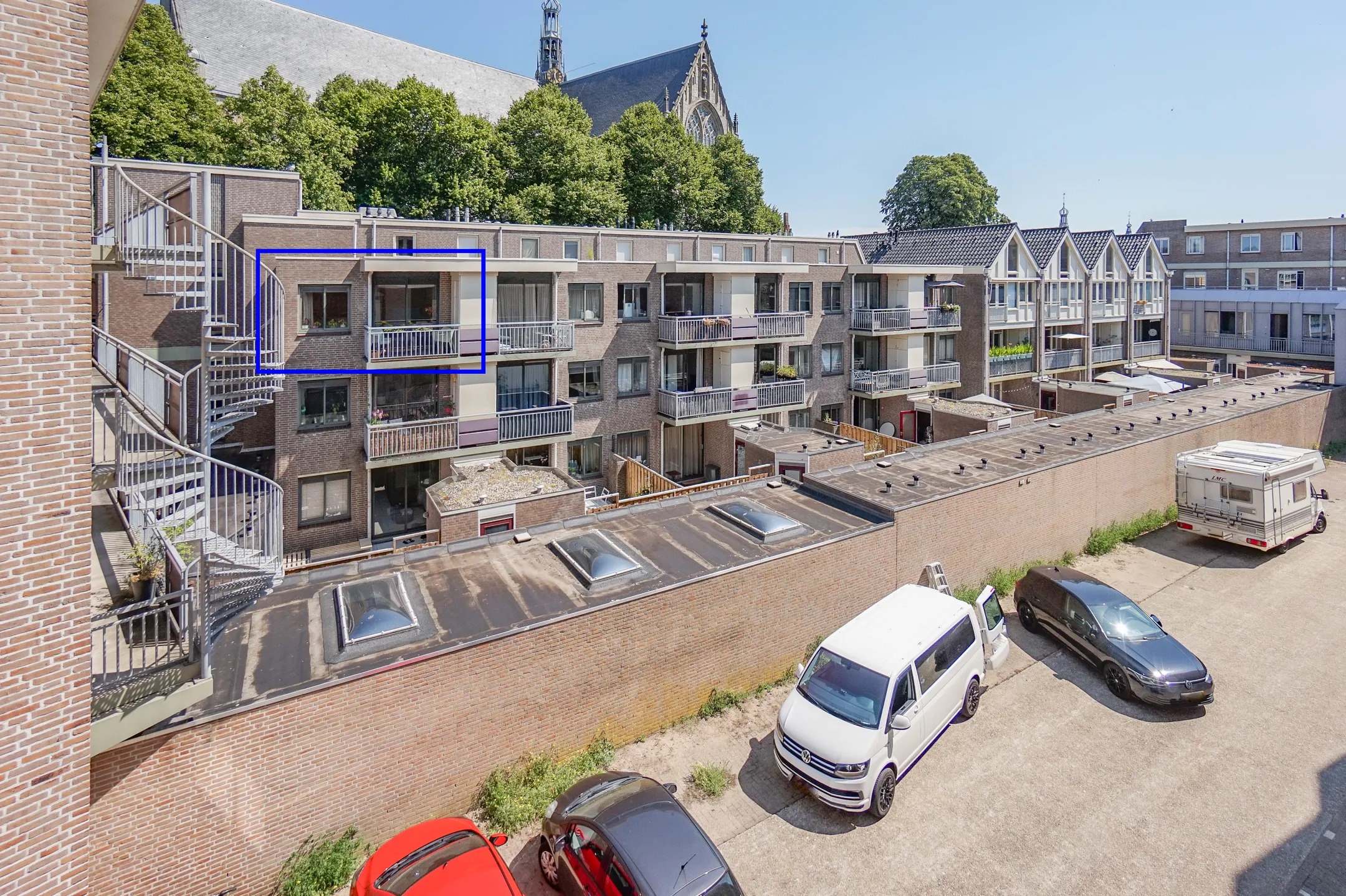 Galerijflat Kerkstraat 62 in Alkmaar