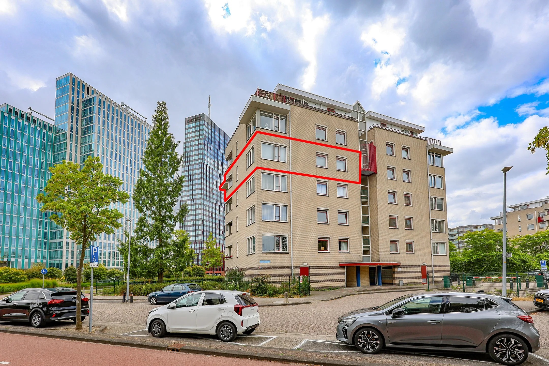 Portiekflat Olof Palmehof 85 in Almere