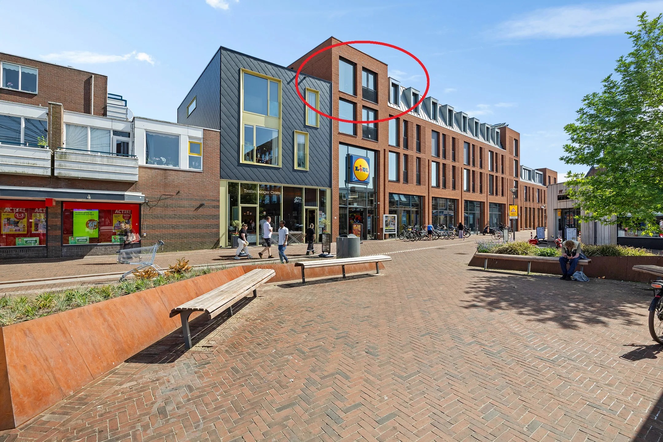 Galerijflat Willemstraat 68 in Delfzijl