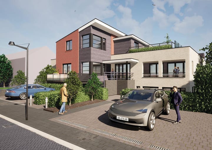 Portiekflat Prins Clausstraat 1 b in Houten