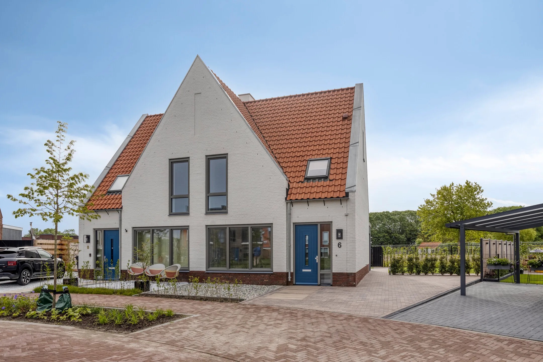 2-onder-1-kapwoning Trompetstraat 6 in Goes