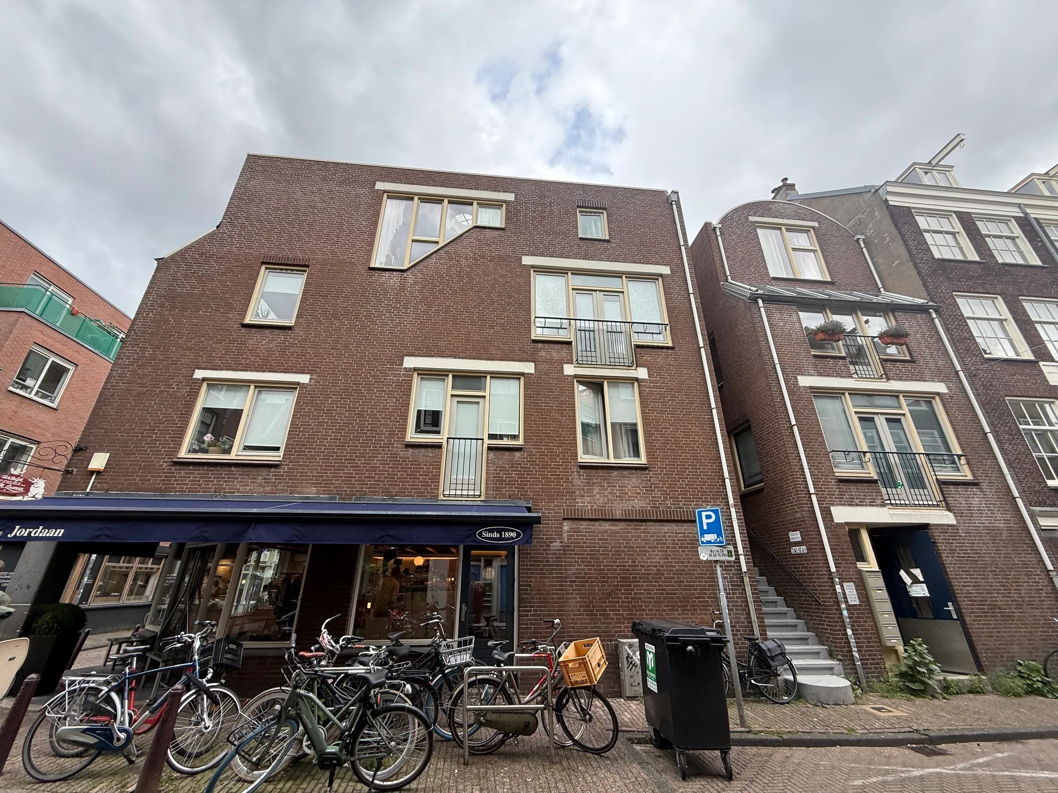 Tussenverdieping Goudsbloemstraat 74 E Amsterdam