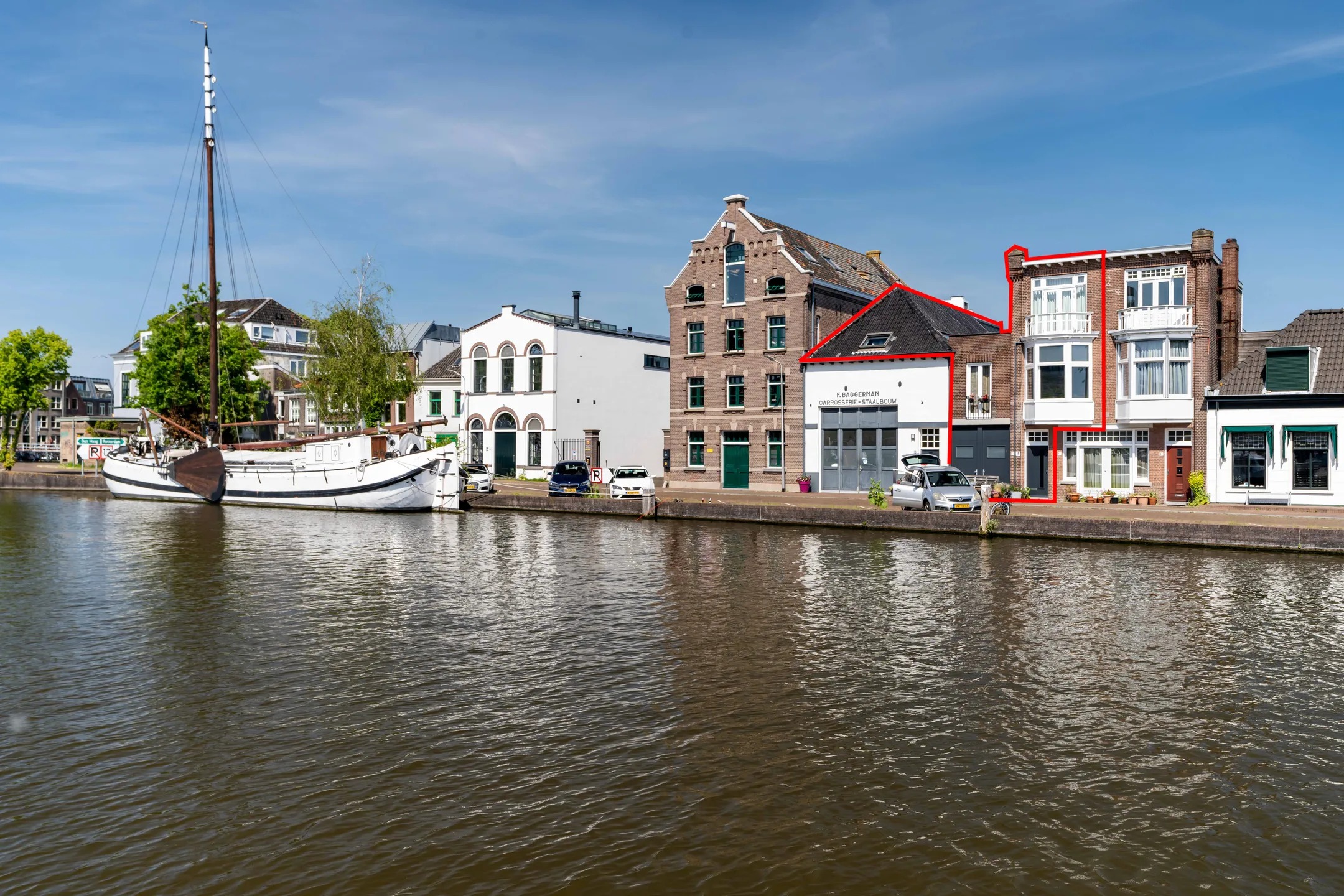 Bovenwoning Scheepmakerij 13 A in Delft