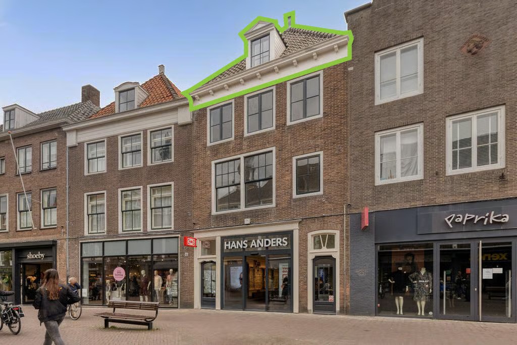 Portiekwoning Herenstraat 6 L in Middelburg