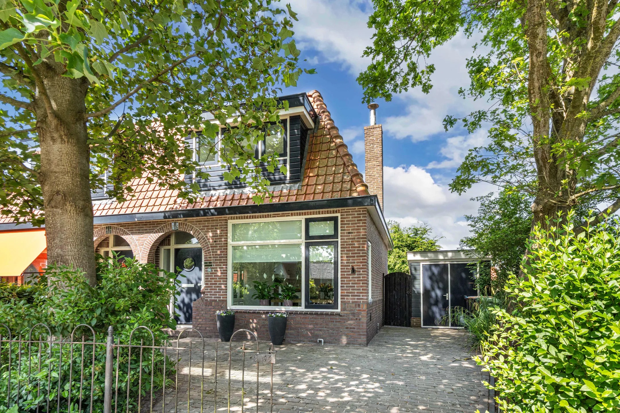 2-onder-1-kapwoning Dorpsstraat 56 in Assendelft