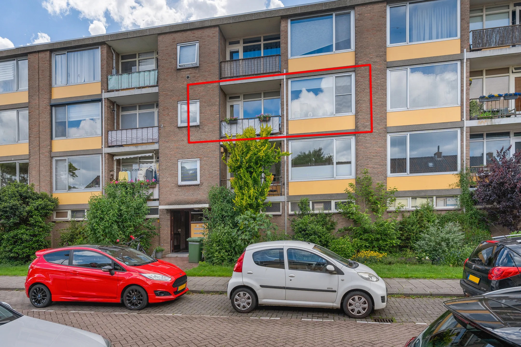 Portiekflat Willem de Rijkelaan 46 in Waddinxveen