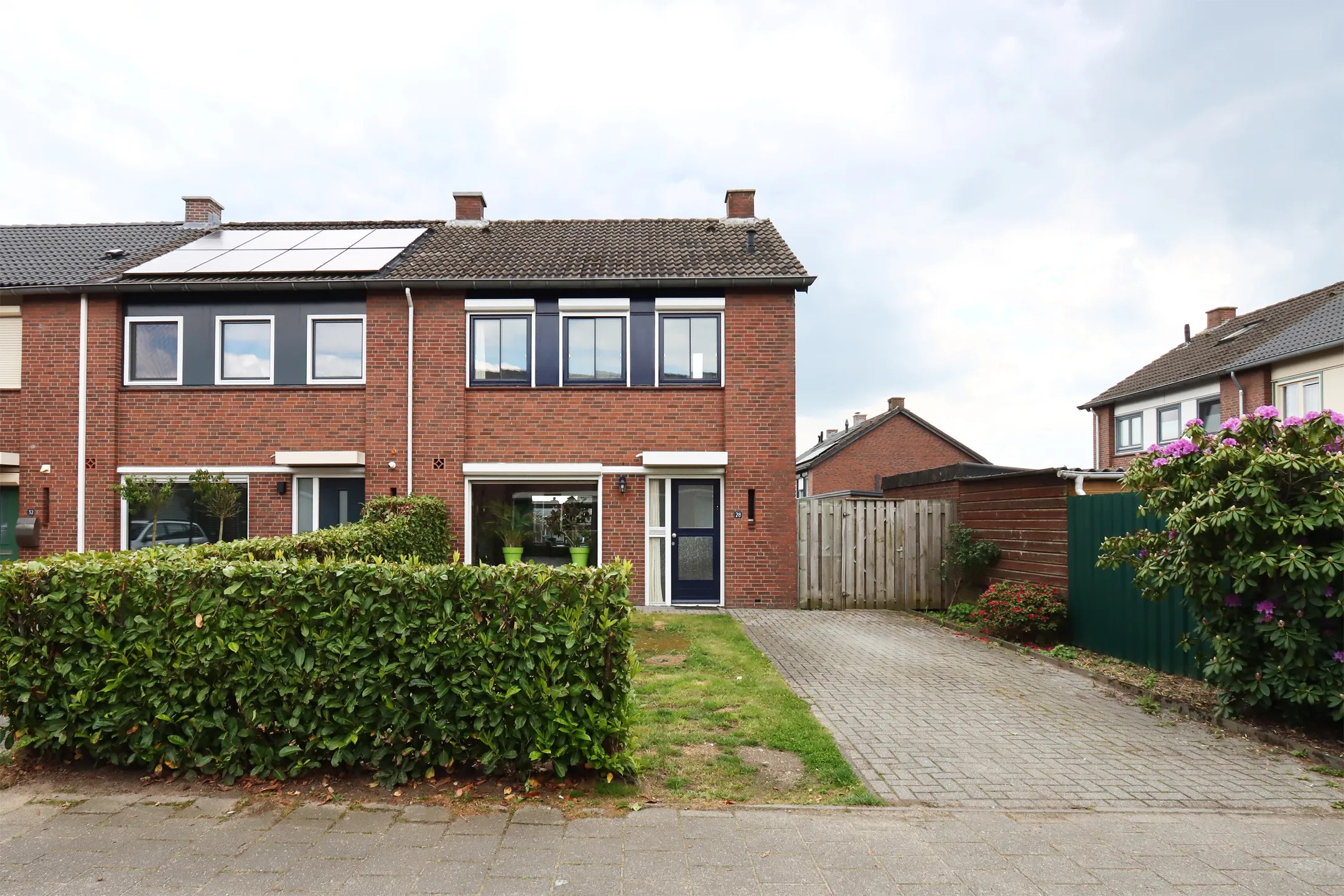 Hoekwoning Heidebloemstraat 28 in Groesbeek