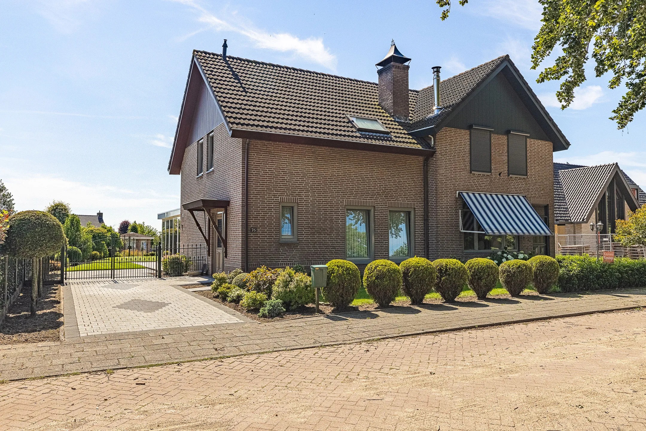 Halfvrijstaande woning Wernhoutseweg 75 in Wernhout