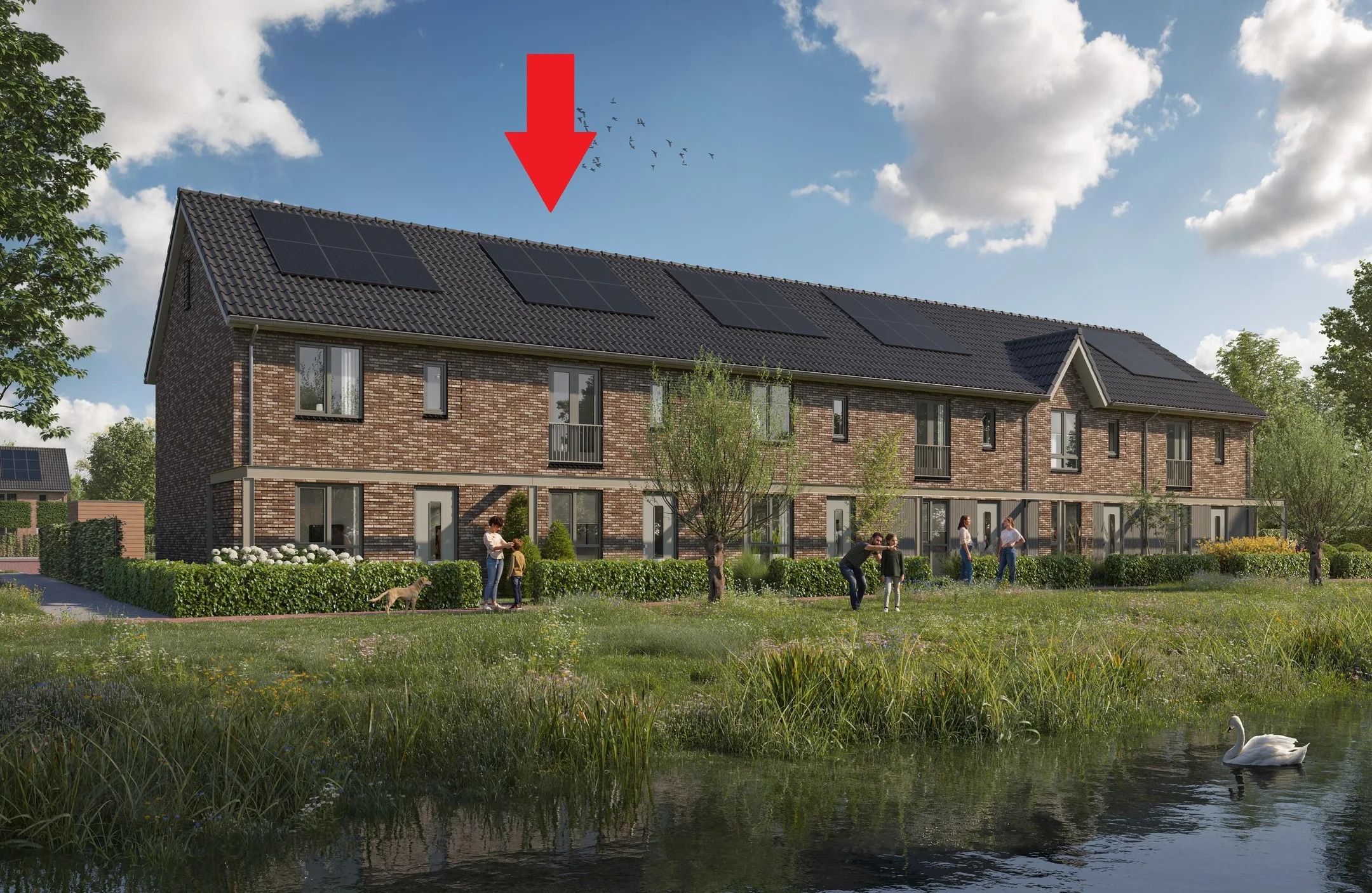 Tussenwoning Witte klaver 5 in Meppel