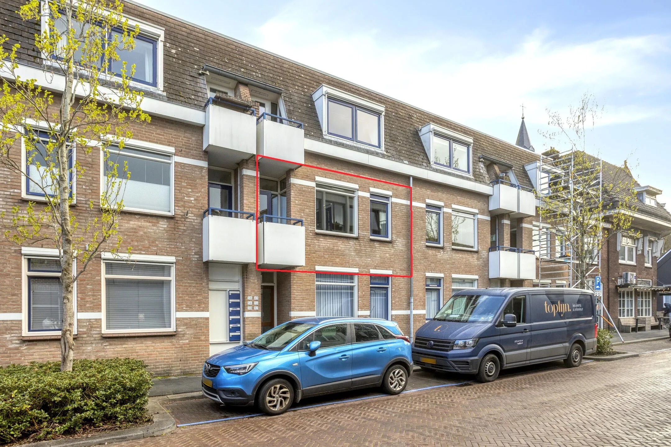 Portiekflat Koestraat 36 in Vught